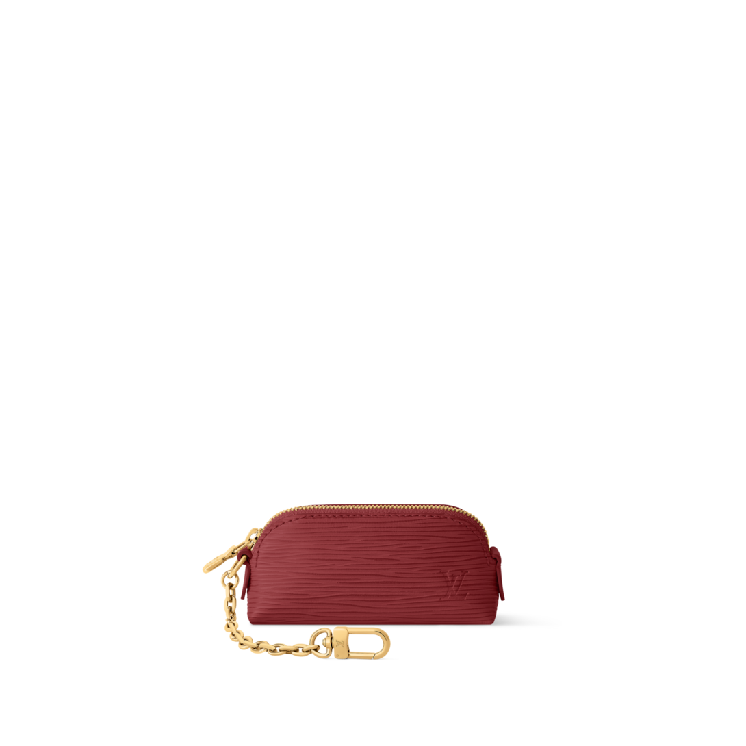Cosmetic Lipstick Pouch Epi Leather - Wallets and Small Leather